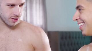 HETEROFLEXIBLE - Vulgar Heterosexual Jocks Arno Antino & Angel Santana Do More Than Just Training