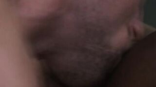 Home service masseur Roman analed his TS customer