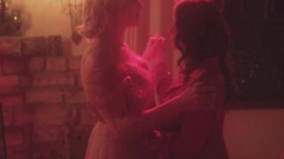 TRANSFIXED - Transsexual Hottie Lucy Hart CREAMPIES Instructor Maddy May After Their Romantic Dance Lesson