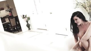 GIRLSWAY - Lusty & Lonely Reena Sky Has Hard Sex With Maid Romi Rain While Military Hubby Is Away