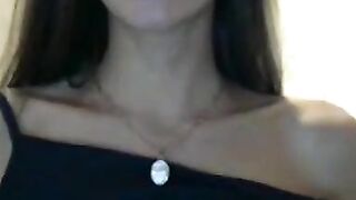 Skinny Amateur Girl Striptease on Webcam