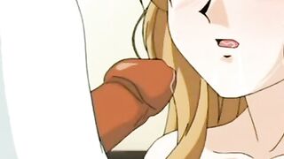 Hentai hardcore sex with busty babe