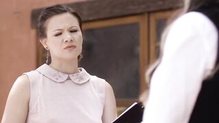 GIRLSWAY - chinese Goddess Aria Lee Fakes Being A Caterer To Confront Bride-To-Be Bestie Alexia Anders!