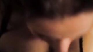 Mature French Girl Sucks and Swallows