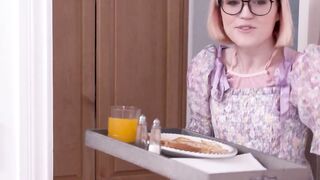 ADULT TIME - Jamie Kelly Barebacks Lady boy Bestie Claire Tenebrarum After She's CAUGHT JERKING OFF!
