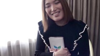 Amateur Miku Kanno from Tokyo comes to our hotel and gets naked for us