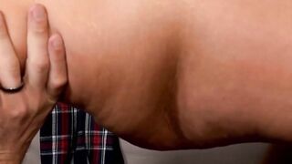 Fake boobed blondie offer an epic bj
