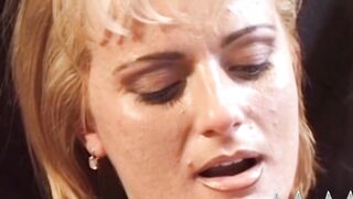 Irresistible blondie ride anally a big dick