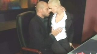 Office Hot fucks her boss for a raise