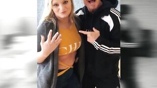 Chubby 18 yo gets her first double penetration