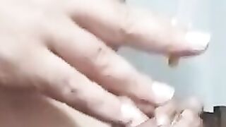 Drica fumando e chupando meu pal