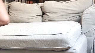 Trashy beauty gets anally creampie