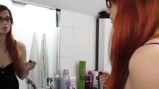 Red head honey gets vagina creampie