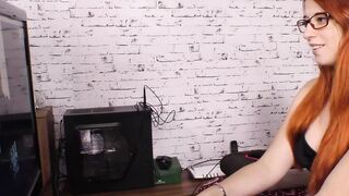 Red head honey gets vagina creampie