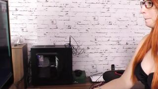 Red head honey gets vagina creampie
