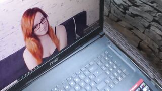 Red head honey gets vagina creampie