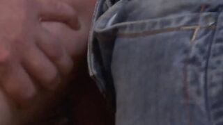 Cutie Bombshell gets rammed inside the barn