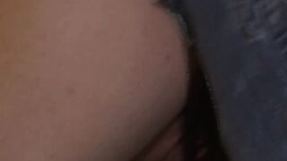 Cutie Bombshell gets rammed inside the barn