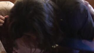 Bae sexy sucking off and ride a huge wang
