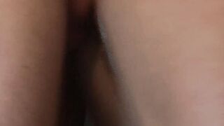 Lusty dark haired gets facial cumshot