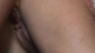 Lusty dark haired gets facial cumshot