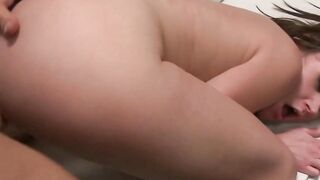 Dyke beauties sharing penis
