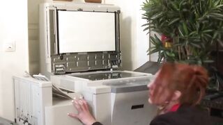 Office Goddess gets arse banged!
