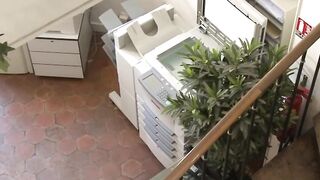 Office Goddess gets arse banged!