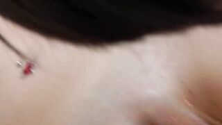 Tempting babe gets double banged