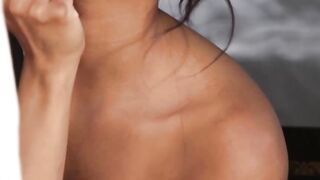Petite black MILF exposed stunning body