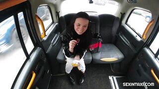 She invited him to her back seat