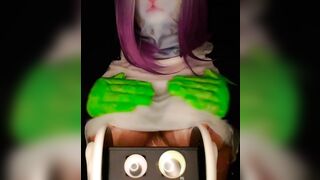 =^.^= ASMR Slime Gooey as F*ck! Great Wet Boobs Sounds --- Elle