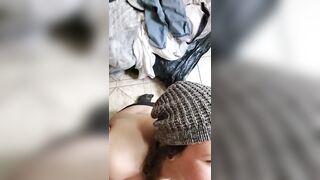 Ex-Ex-Wife Sucks Hard Cock and Gets a Long Facial