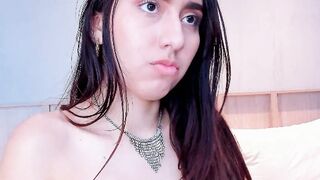 Cute Babe Wildly Masturbates in Her Room