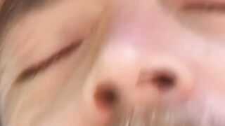 BBW bitch offer oral sex inside 3 way outdoor