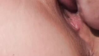Amateur beauty getting facialized