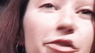 Amateur beauty getting facialized