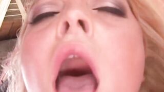 Bondage blonde angel gets pounded