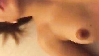 Homemade video of a sexy amateur girl