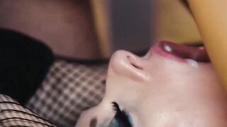 Bi bitches fists their assholes and gets screwed