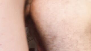 Homosexual amateur anal sex with unshaved slender lovers