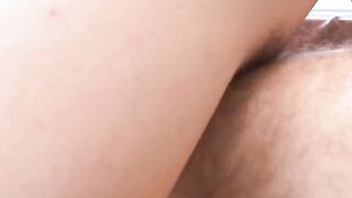 Homosexual amateur anal sex with unshaved slender lovers