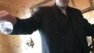 Big titted sub gets punished