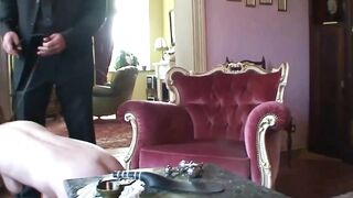 Big titted sub gets punished
