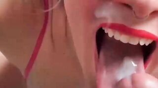 Alice Lopez Real Amateur Cumshot Compilation vol11