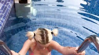 Blonde Lolipop Gets Soak - Lolipop Mark Pirson two