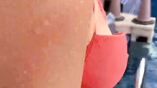Blonde Lolipop Gets Soak - Lolipop Mark Pirson two