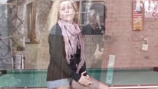 Normal German persuaded to have sex film on the street