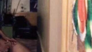 Spanking and Sucking Black Cock