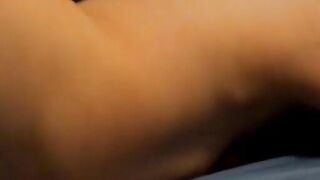 Twink's Condom Full of Cum from Bed Humping